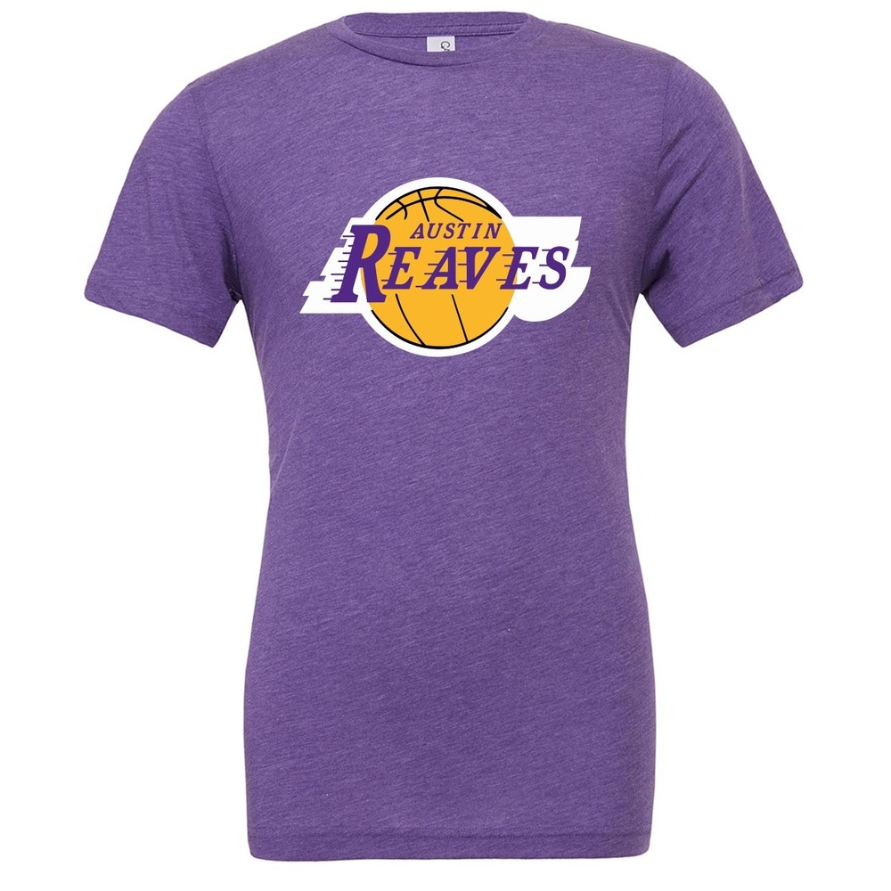 TRIBLEND Austin Reaves Los Angeles Lakers Shirt T-Shirt